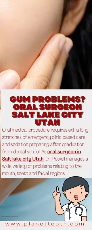 Gum Problems Oral Surgeon Salt Lake City Utah