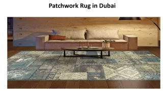 patchwork rug in dubai