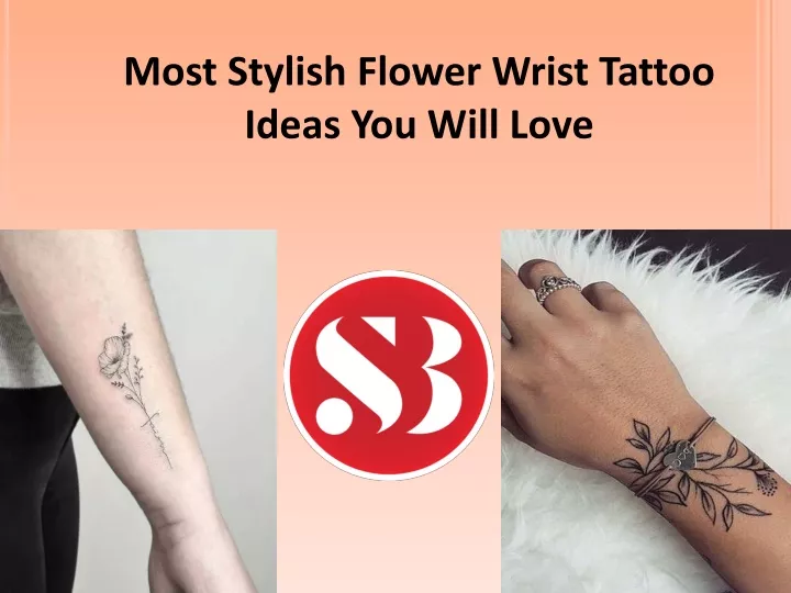 most stylish flower wrist tattoo ideas you will