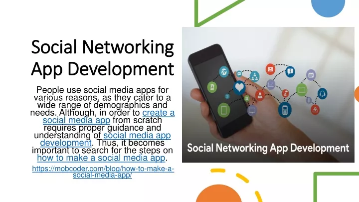 social networking app development