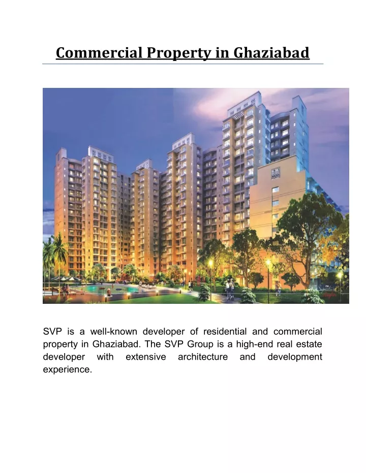 commercial property in ghaziabad