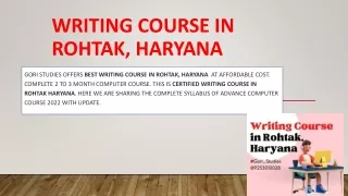 Writing Course in Rohtak Haryana-converted