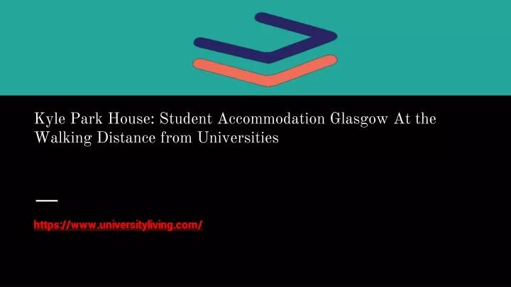 kyle park house student accommodation glasgow at the walking distance from universities