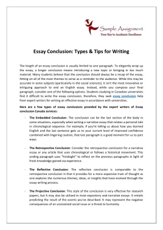 essay conclusion types tips for writing