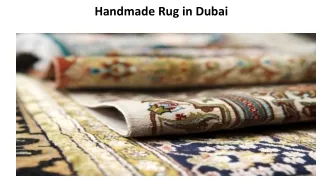 handmade rug in dubai