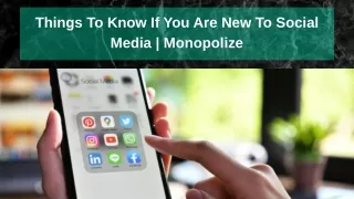 things to know if you are new to social media