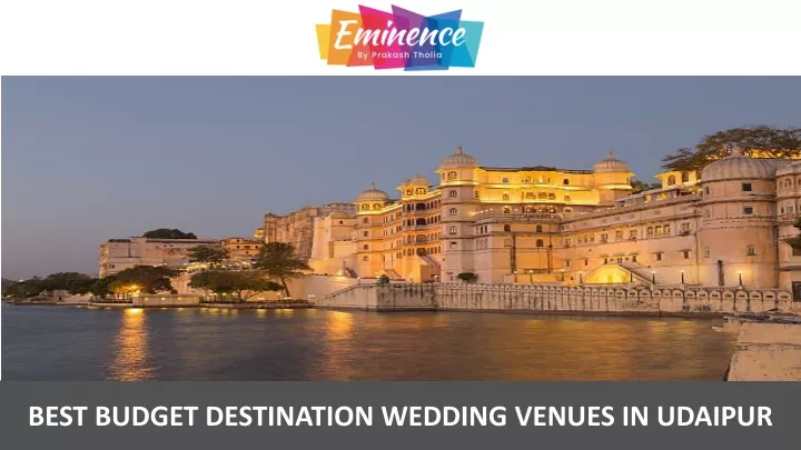 best budget destination wedding venues in udaipur