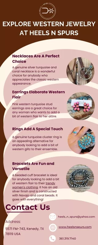 Explore Western Jewelry at Heels N Spurs - Heels N Spurs