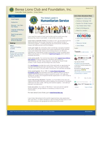 Berea Lions Club And Foundation
