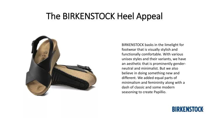 the birkenstock heel appeal