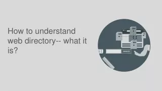 how to understand web directory what it is
