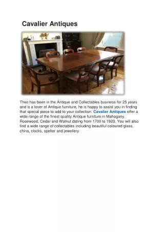Cavalier Antiques