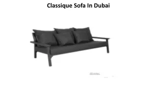 classique sofa in dubai