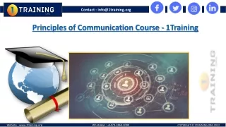 contact info@1training org