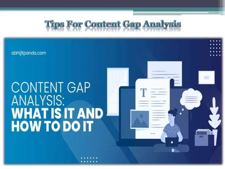 tips for content gap analysis