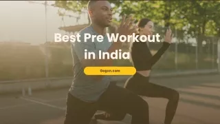 Buy Pre Workout Supplement in India at Lowest Prices