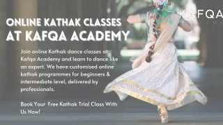 Best Online Kathak Classes