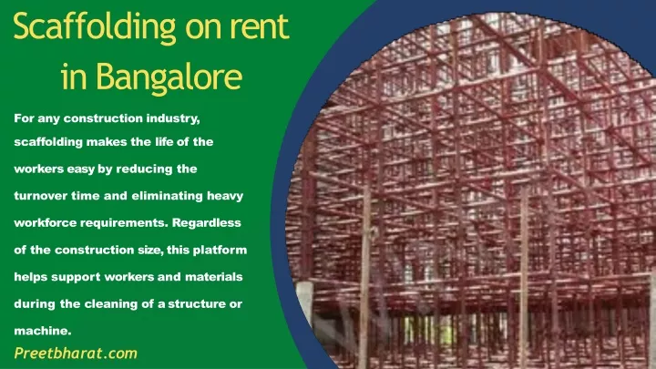 scaffolding on rent in bangalore