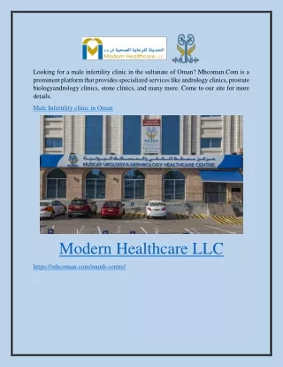 Male Infertility Clinic in Oman Mhcoman.com