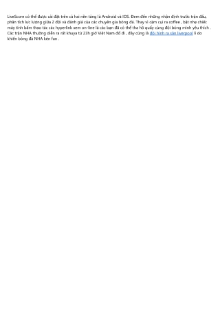 livescore