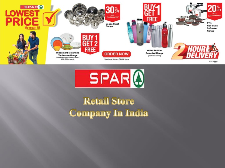 retail store company in india