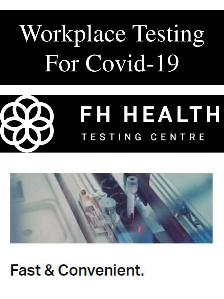 workplace testing for covid 19