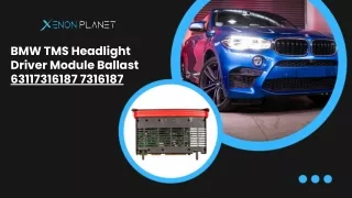 bmw tms headlight driver module ballast