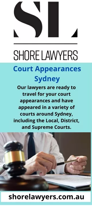 Court Appearances Sydney