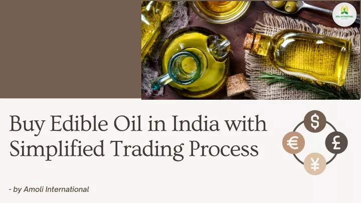 buy edible oil in india with simplified trading