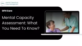 Mental Capacity Assessment