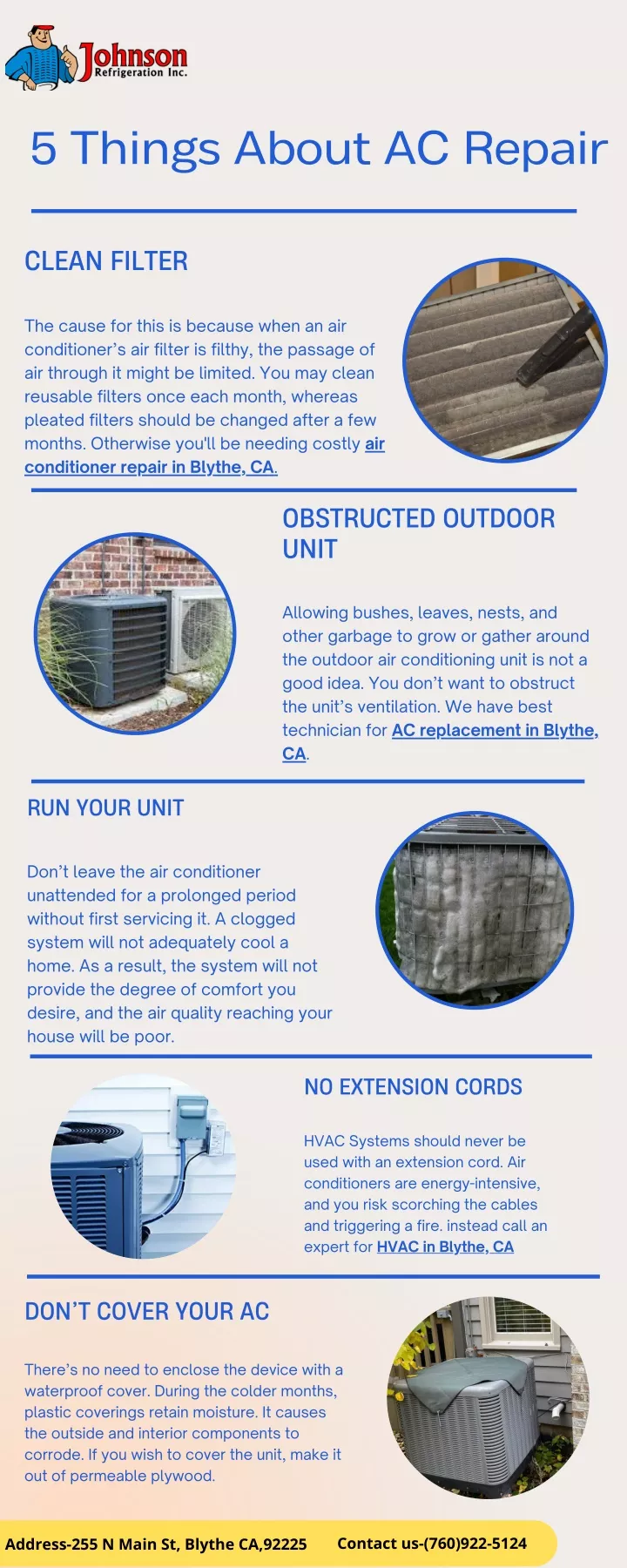 5 things about ac repair