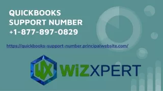 QUICKBOOKS SUPPORT NUMBER   1-877-897-0829