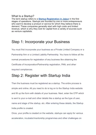 What Is a Startup.docx