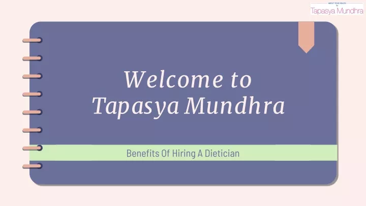 welcome to tapasya mundhra