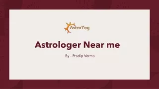 Astrologer Near me