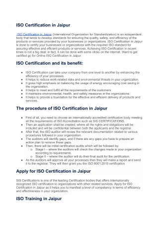 ISO Certification in Jaipur.docx