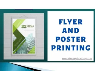Choose the Best Flyer And Poster Printing in USA