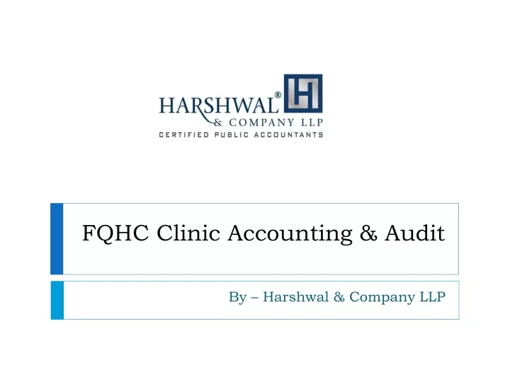 fqhc clinic accounting audit