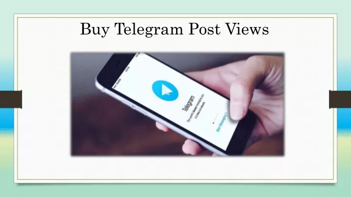 buy telegram post views