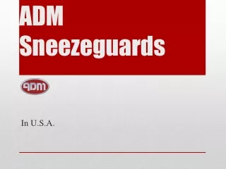 Glass Sneeze Guard Kits – ADM Sneezeguards