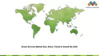 Drone Services Market Size, Share, Trends & Growth By 2026