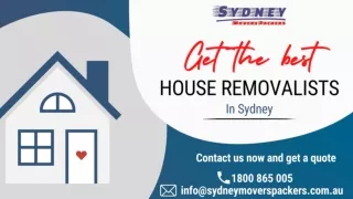 Professional House Movers In Sydney