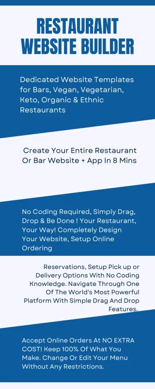 restaurant website builder