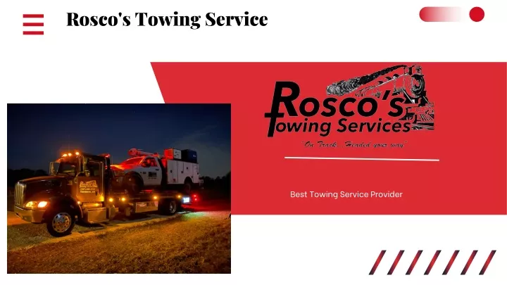 rosco s towing service