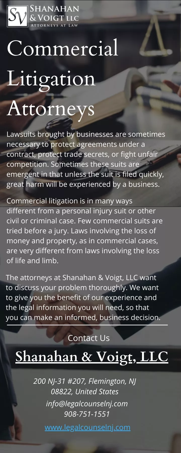 commercial litigation attorneys