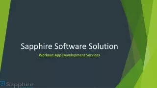 sapphire software solution