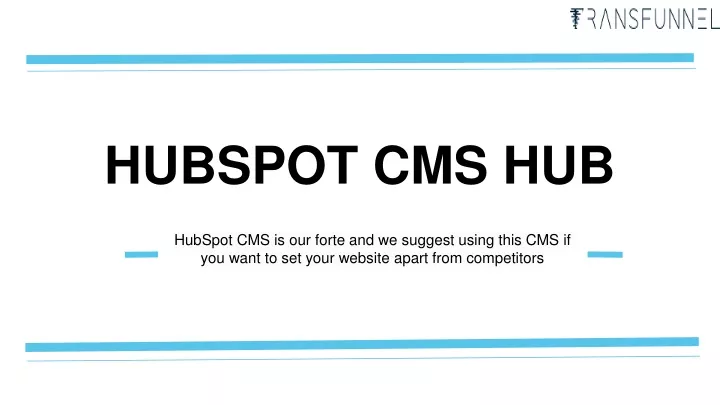 hubspot cms hub