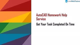 autocad homework help service