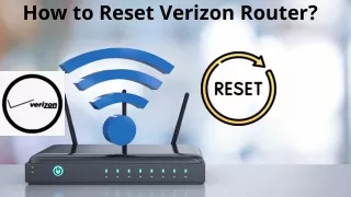 How do I Reset my Verizon Router?