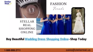 Buy Polka Dots Wedding Dress Online - Stellar Real